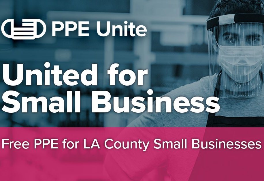 PPE Unite logo: free PPE for small businesses